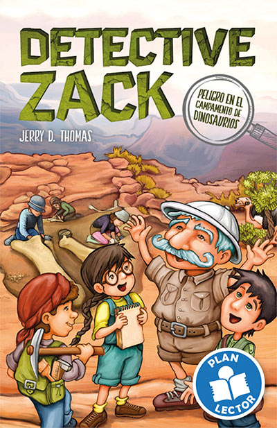 Detective Zack: Peligro en el campamento de dinosaurios