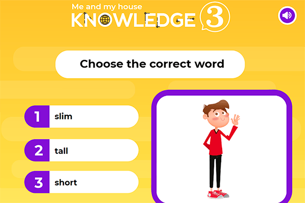 Vocabulary game 1 - Knowledge 3