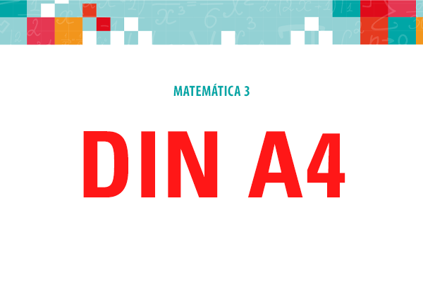 DIN A4 - Matemática 3