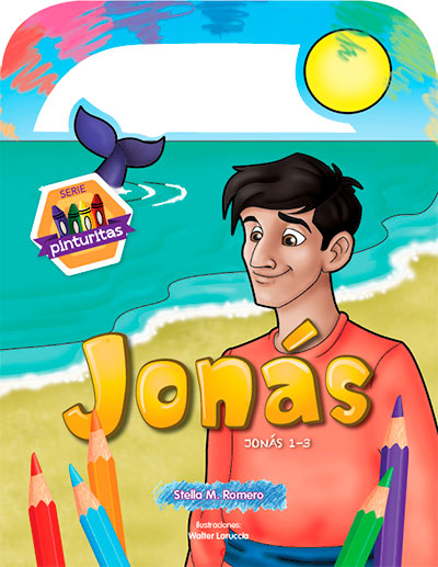 Serie Pinturitas para colorear: Jonás